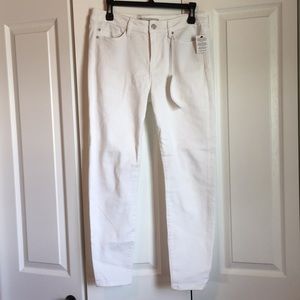 Liverpool Jean Company White Size 8 Pant